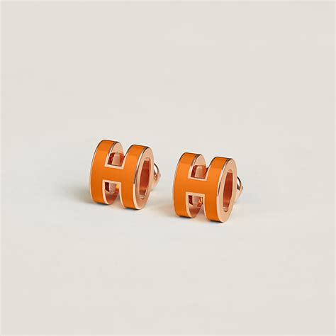 hermes mini pop h earring|hermes pop h earrings singapore.